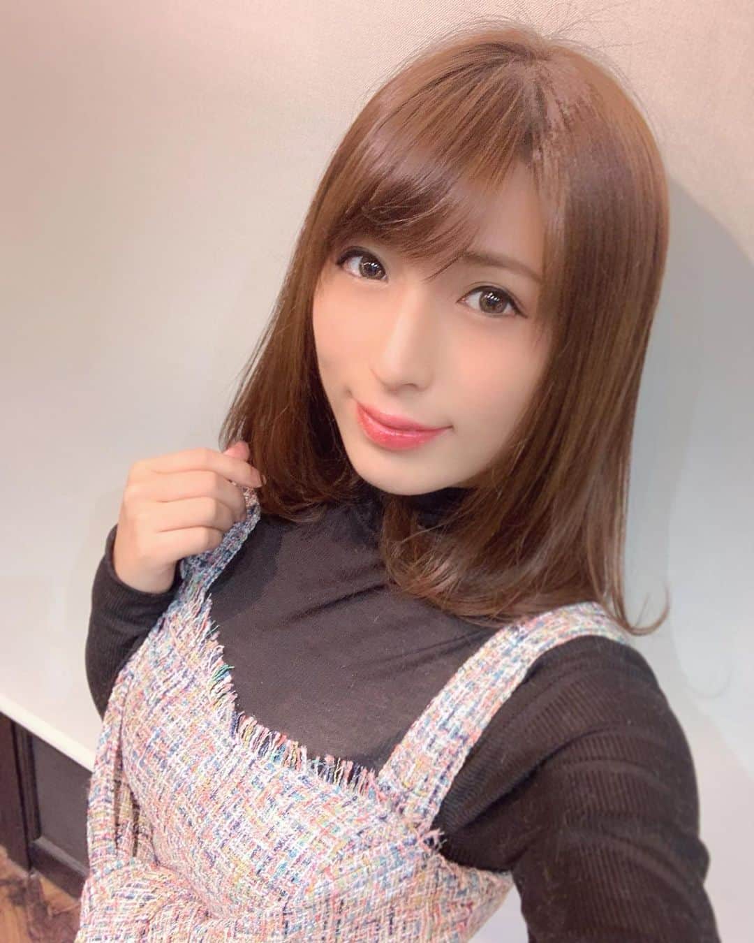 星野ナミのインスタグラム：「ツヤふわ🌸  髪に栄養注入してもらいました🌿」