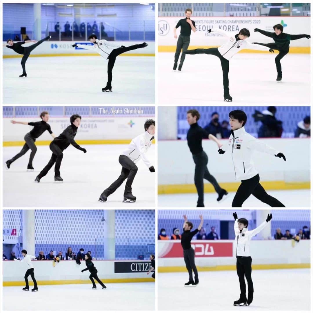 ジェイソン・ブラウンさんのインスタグラム写真 - (ジェイソン・ブラウンInstagram)「‪🇯🇵🇺🇸🇰🇷 Such an awesome week in Korea with my training-mates! ✨ 이 둘과 함께 매일 연습 할 수 있어서 행운입니다 ✨ 僕の練習の仲間と韓国で素敵な1週間でした。🇰🇷🇺🇸🇯🇵‬ • #4cc2020 #4ContsFigure」2月10日 1時45分 - jasonbskates