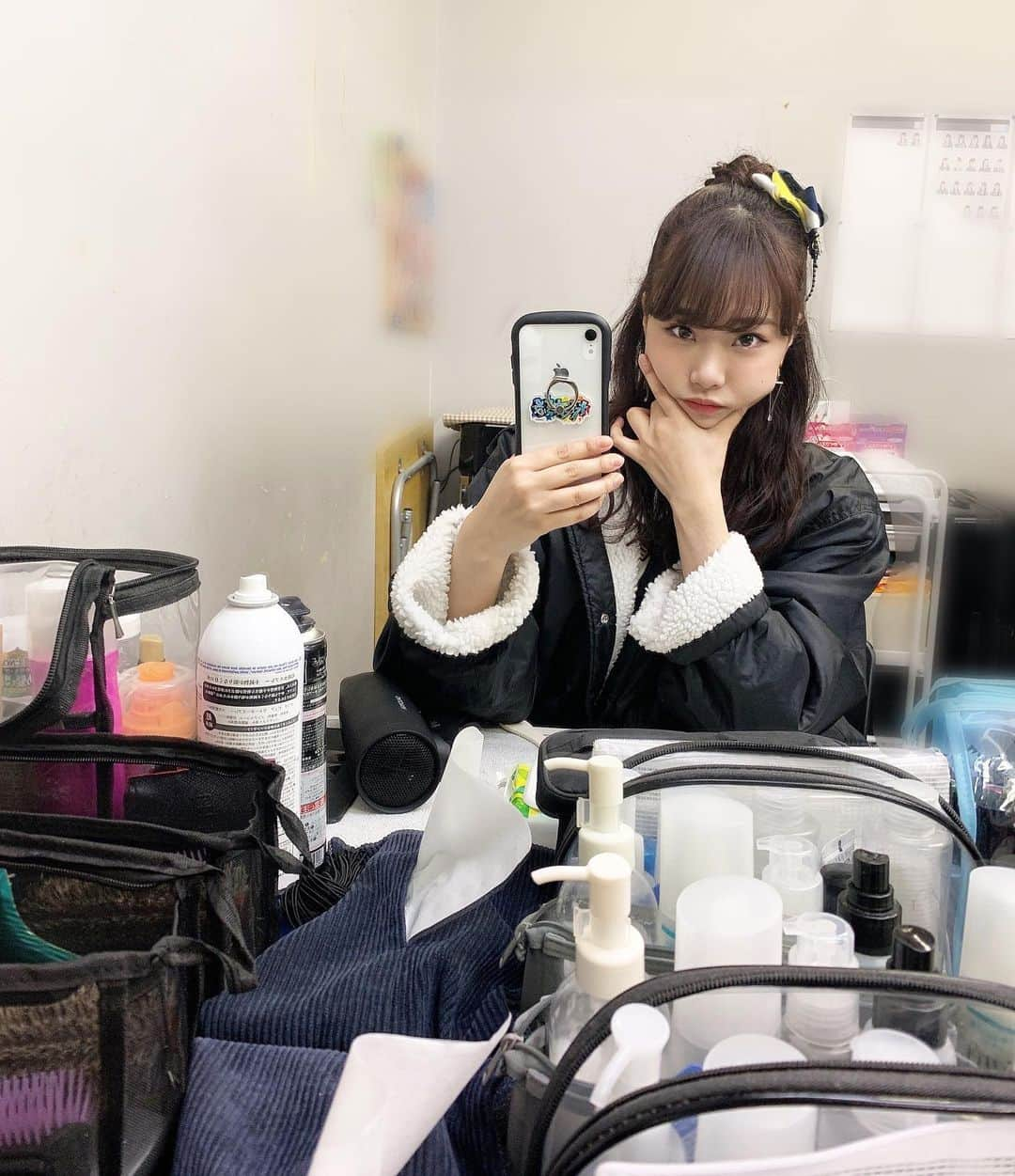 加藤夕夏さんのインスタグラム写真 - (加藤夕夏Instagram)「﻿ ﻿ 🍡☻﻿ ﻿ ﻿ ﻿ #NMB48 #難波愛公演 #ヘアアレンジ  #だんごヘア #ハーフ団子 #ハーフアップ #巻き髪 #ミディアムロング #うーか #加藤夕夏」2月10日 14時11分 - uuka_nmb