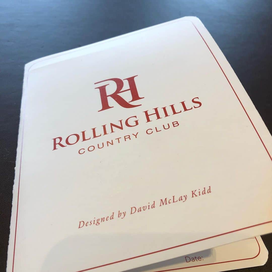 のインスタグラム：「#LA #rollinghillscountryclub  #tier1」