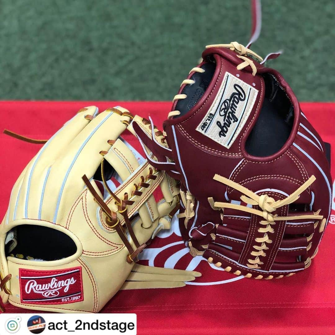 Rawlings Japanさんのインスタグラム写真 - (Rawlings JapanInstagram)「#Repost @act_2ndstage with @get_repost ・・・ 【オリジナルオーダーキャメル🐫グラブ】 やっぱりローリングと言えばこの色❗️キャメル🐫 高校野球対応カラーです👌 @rawlings_japan_llc  @rawlingssg  #ローリングス  #rawlings  #rawlingsbaseball  #rggc #rawlingsgoldgloveclub  #glove #グラブ #硬式グラブ #baseball #kyoto #japan #野球専門店 #ホンモノの野球専門店 #キャメル🐫 @rawlings_japan_llc」2月10日 7時13分 - rawlings_japan_llc