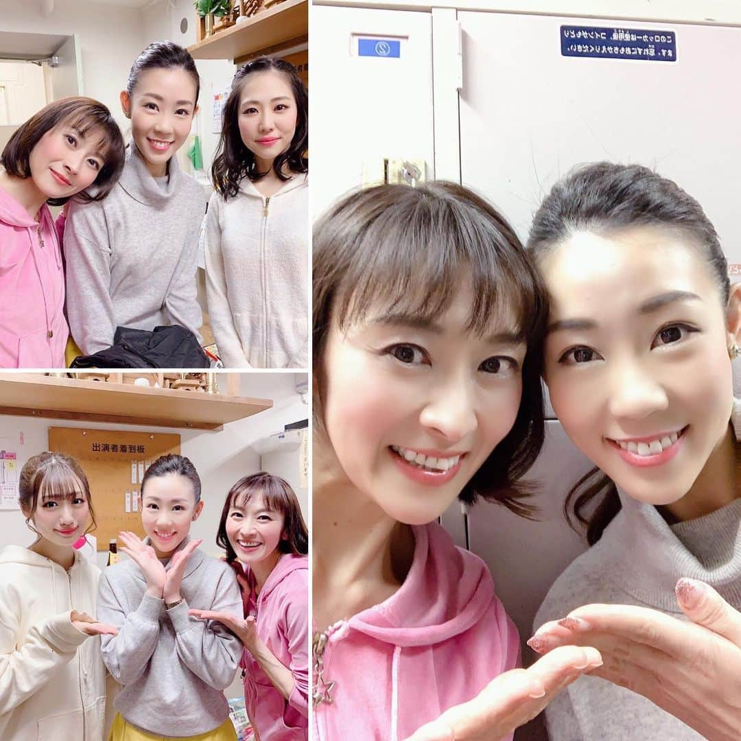 菜那くららさんのインスタグラム写真 - (菜那くららInstagram)「大鳥れいさん主演の舞台﻿ 「花火の陰」を観に行きました✨﻿ ﻿ 切なく暖かい物語﻿ 優しくて心温まる言葉が沢山ありました﻿ 人が人を思う気持ちって温かいなと😌💓﻿ ﻿ 人魚姫でご一緒した﻿ きよこさん、藤田奈那ちゃん﻿ 同じ事務所の先輩﻿ 笠松はるさん﻿ も出演されていて☺️✨﻿ お写真を撮って頂きました📸‼️﻿ ﻿ ﻿ #花火の陰 #三越劇場﻿ #大鳥れい さん ﻿ #きよこ さん﻿ #笠松はる さん﻿ #藤田奈那 ちゃん﻿ ﻿ 本日、千秋楽です👏﻿ おめでとうございます㊗️﻿」2月10日 8時45分 - nana_kurara