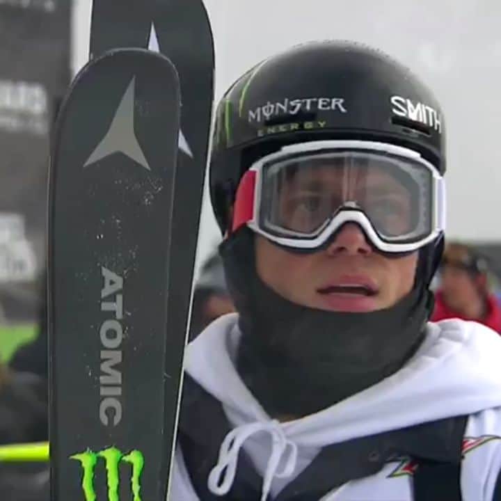 ガス・ケンワージーのインスタグラム：「My 2nd place run from today's @DewTour Modified Pipe event! 92.66🥈🇬🇧🎿」