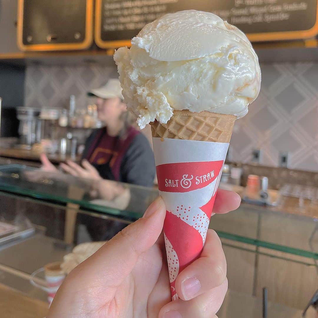 岸本セシルのインスタグラム：「🍦💛 #sanfrancisco」