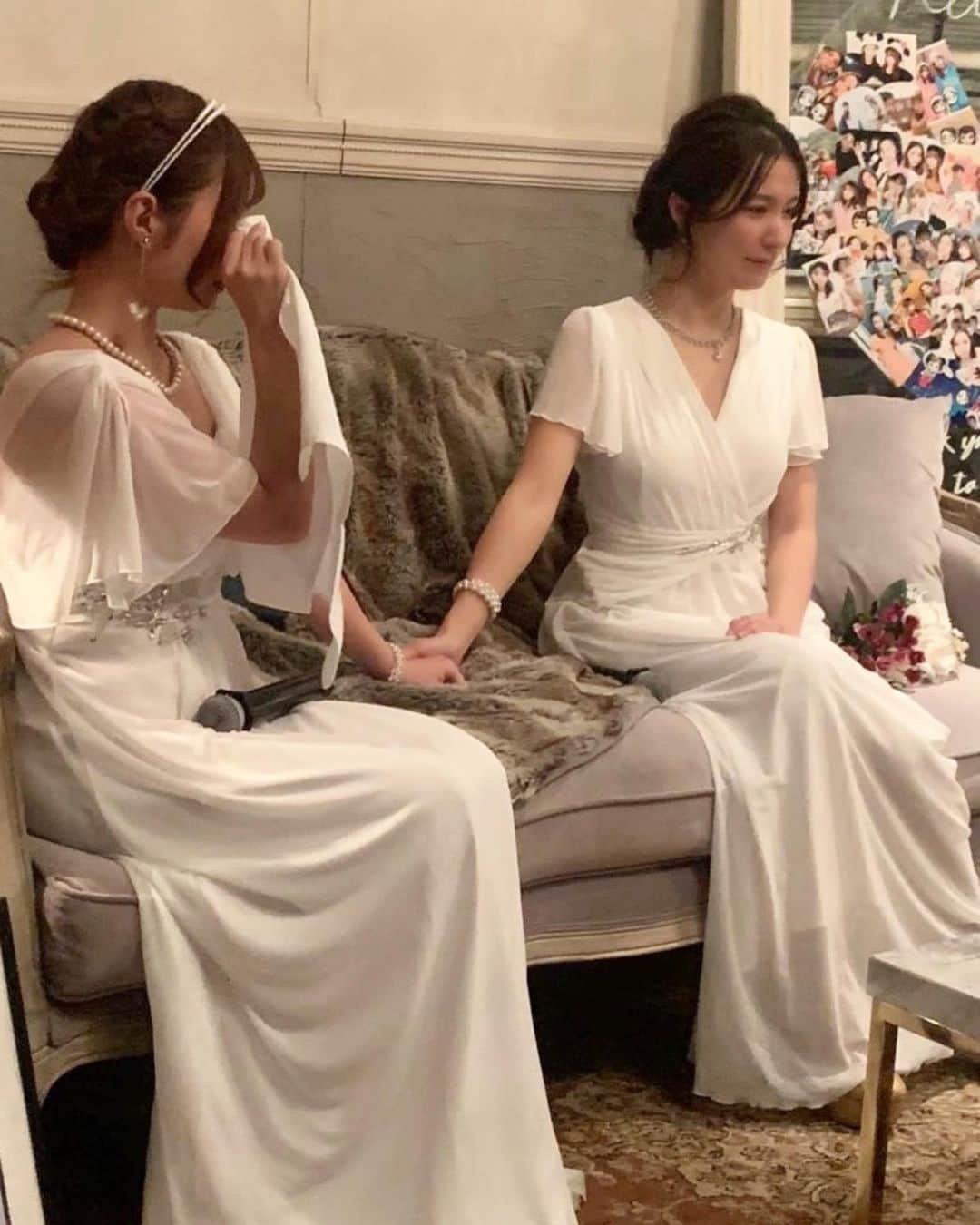 成瀬心美さんのインスタグラム写真 - (成瀬心美Instagram)「👰 . . 昨日のれいちぇるとの 披露宴イベント どうもありがとうございました☺️ . . れいちぇるのバースデー 当日の大事な日に 「ここちゃんとイベントがしたい」 そう言ってくれて本当に嬉しかった。 . 毎年撮影会とかやってるみたいだけど 今回こういったイベントに 付き合ってくださったれいちぇるの ファンの皆さん。 そして私のファンのみんなも 本当にありがとう！！！ 凄く忘れられない1日になりました。 . . どんなイベントにしようか？ って最初から最後まで全て 私達で決めました。 会場から内容、内装まで。 . 当日まで何度も2人でレストランを訪れて 何をしたら皆が喜んでくれるか？ も沢山考えました。 . . 【何故そもそも結婚式なの！？】 って感じですが 今までやってきたイベント内容も 事務所の方針も違くて お互いに提案したものもことごとく ボツになるのが続き… 皆が楽しめて最高なイベントはなんだろう… . . って考えたときに よし、これだ！って思いついたのが 結婚式でした。笑 . . お互いこんなイベント きっともうこの時きりだろう！と 楽しみながら 好きな気持ちをぶつけ合い。笑 . 準備に励む日々でした。 . 沢山の方に手助けをしていただき 最高な時間になりました！ 本当に皆さまありがとうございました。 . . 当日はれいちぇるの バースデーサプライズもして！ . ゆかりのある方からのムービーと 会場の皆からの寄せ書きと 私からお手紙も☺️ . . お互い大号泣した ステキな時間になりました。 . 本当に楽しかった。 . またいつか2人で イベント出来たらいいな。 . . お誕生日おめでとう！ そしてずっと仲良しで居てね☺️ . . #wedding #weddingdress #weddingphotography #weddingparty #weddinghair #weddinganniversary #birthday #happybirthday #love #thanks」2月10日 22時43分 - coco3ndazo