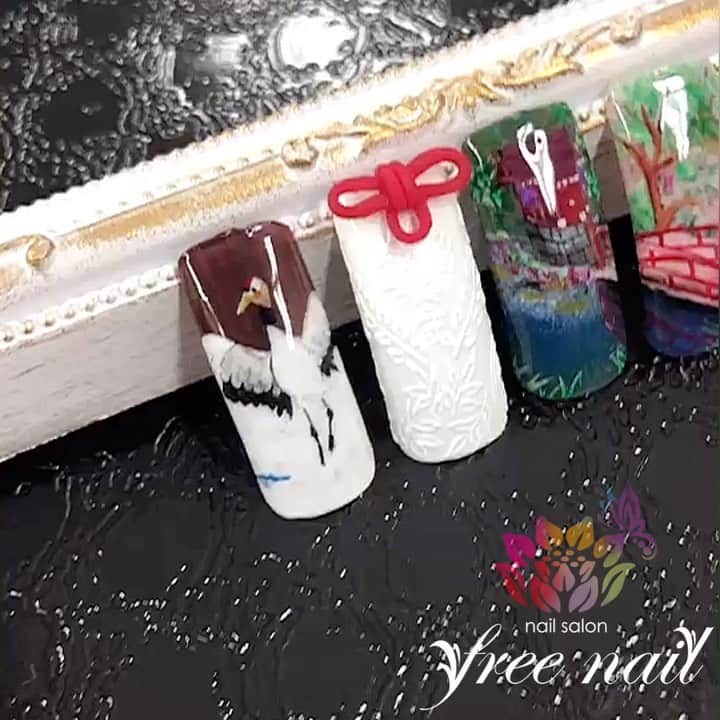 free nail フリーネイルのインスタグラム：「. . ━━━━━━━━━ Pray for China🇨🇳 Pray for Wuhan🙏🏻 ━━━━━━━━━ . freenailからのエールのネイルチップです💅🏻🇨🇳📣✨ . 千羽鶴や、お守り、神社参拝、健康祈願などをイメージしてデザインしました⛩📿🍀🧧 . 世界中がこの苦難を一日も早く乗り越えられることを心よりお祈りします🙏🏻🇨🇳🌏✨ . 中国加油🇨🇳‼️ 武汉加油🇨🇳‼️ . Designed by Mai Hiraga . #prayforchina #prayforwuhan #中国加油 #武汉加油 #wuhanjiayou #武漢 . #フリーネイル #freenail #ネイルアート #ジェルネイル #ネイルサロン #大阪ネイルサロン #ネイルデザイン #ジェルネイル #ネイル動画 #ネイルチップ #お守り #千羽鶴 #神社参拝 #健康祈願 #祈り #頑張れ #加油 #美甲 #日式美甲 #日式美甲胶 #日本美甲师 #日本美甲老师 #美甲上课 #日本胶」