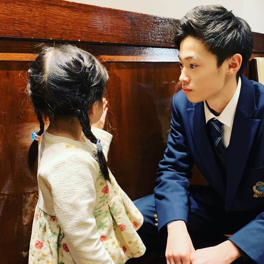 窪塚洋介のインスタグラム：「My son "AIRU" starts model business.」