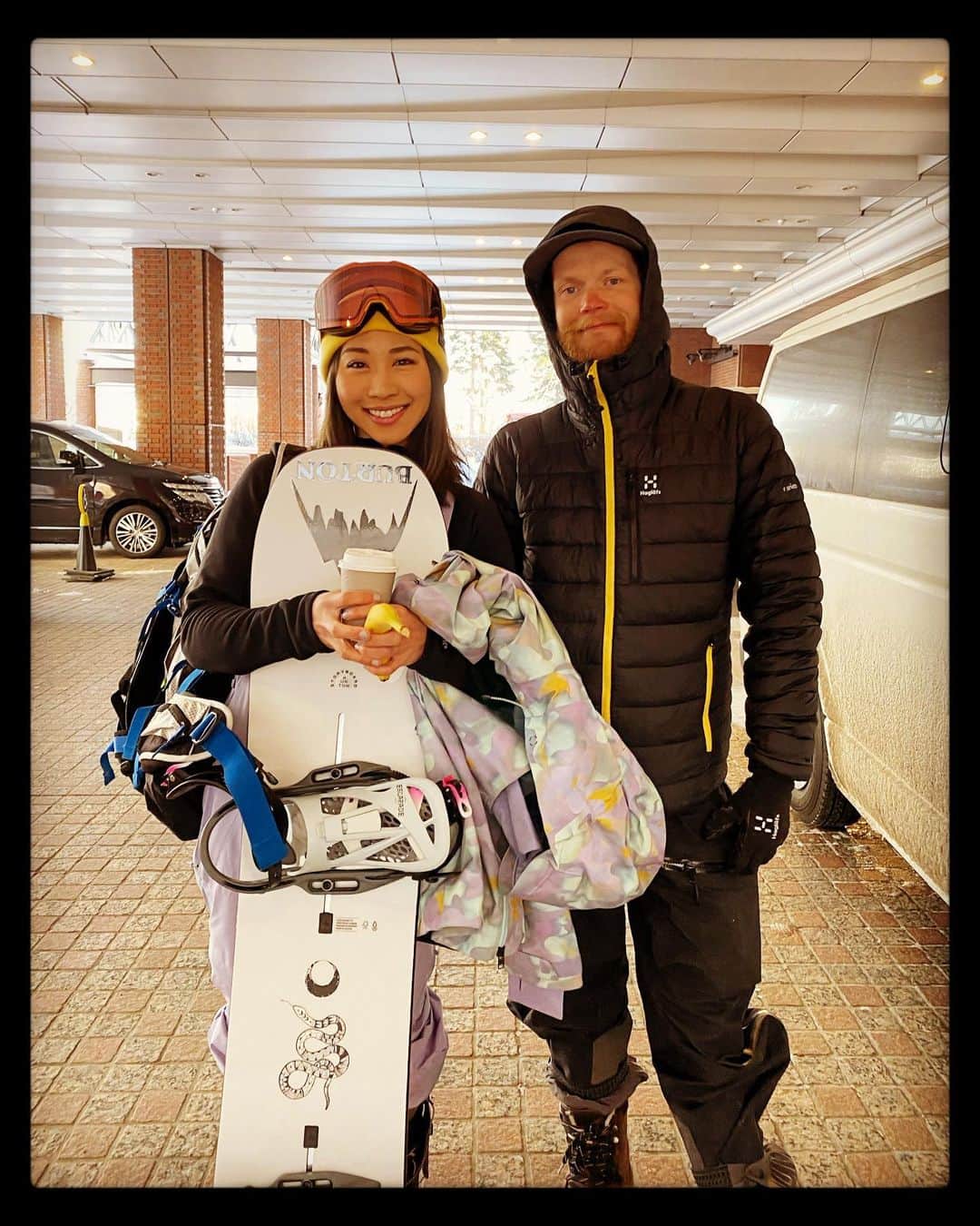 藤森由香のインスタグラム：「アンティアウティに偶然遭遇🔥嬉しかった❗️ #高まる#ミーハー#北海道 @anttiautti」