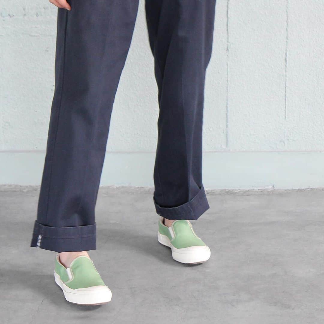 MOONSTARのインスタグラム：「ARC SIDEGOA / GREEN  #moonstarshoes #finevulcanized #arcsidegoa #madeinkurume」