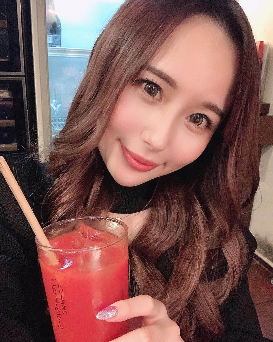 生田千秋さんのインスタグラム写真 - (生田千秋Instagram)「今年初の #ごりょんさん ❤️﻿ ﻿ この日は珍しくハイボールだけじゃなくて﻿ 生トマト割りと鍛高譚も🍻﻿ ﻿ 2年前、行ったら必ず飲んでた生トマトサワーって﻿ なくなっちゃったのかな？🤔﻿ すごく好きだったから﻿ またあれが飲みたい🥺💘﻿ ﻿ お料理は次の投稿で✨﻿ ﻿ #まえちー #のみちー #西麻布 #渋谷 #グルメ #グルメ女子」2月10日 19時46分 - maechi_0815