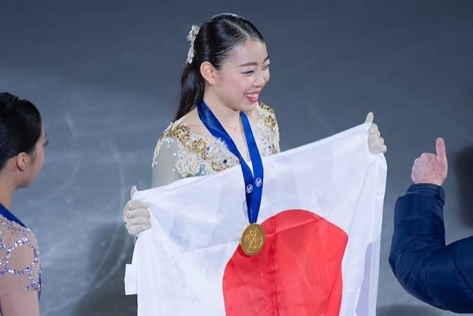 紀平梨花さんのインスタグラム写真 - (紀平梨花Instagram)「四大陸選手権たくさんの応援📣ありがとうございました😊✨ #fourcontinents2020 #四大陸選手権 #rikakihirra #紀平梨花」2月10日 19時53分 - rikaskate0721