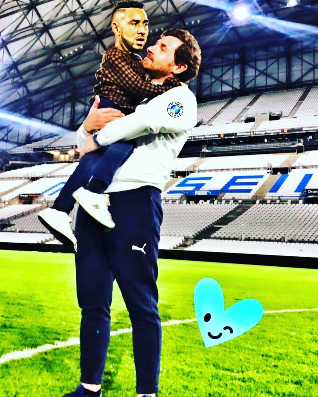 ディミトリ・ペイェさんのインスタグラム写真 - (ディミトリ・ペイェInstagram)「Qui a fait ça ? 🤣🤣🤣 @officialandrevillasboas  @olympiquedemarseille @equipedefrance @famillespoir @pumafootball @pumafrance  #NewsLevels #Boss #10 #LMV #NMP-10 #pumafam #TeamBoumBam」2月10日 20時01分 - payetdimitri27