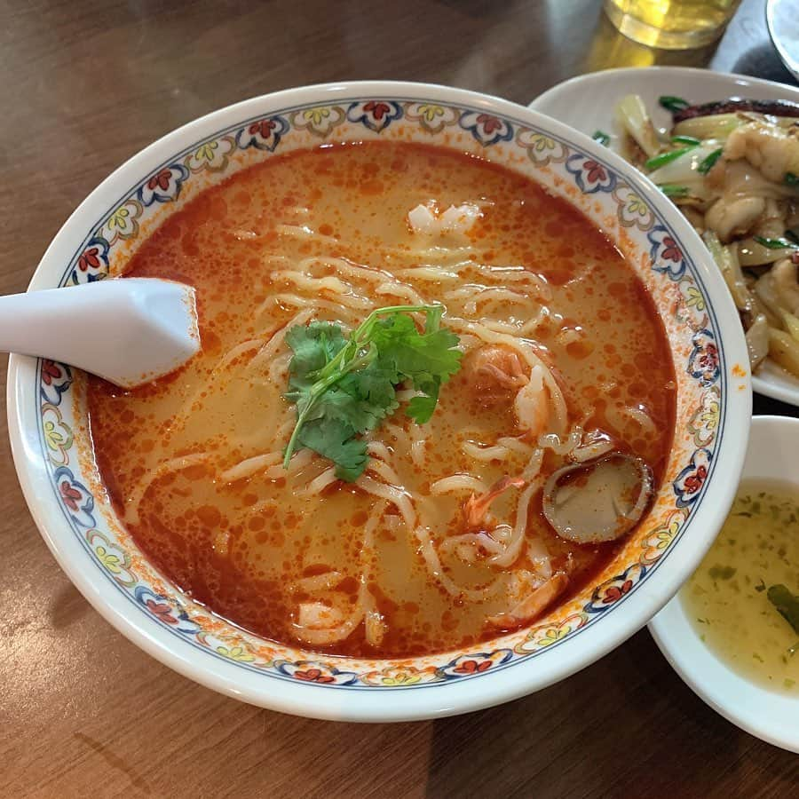 奥仲麻琴さんのインスタグラム写真 - (奥仲麻琴Instagram)「. 大好きなチャオバンブー ここのトムヤム麺がいちばん！！ #chaobamboo」2月10日 20時20分 - okunaka_makoto