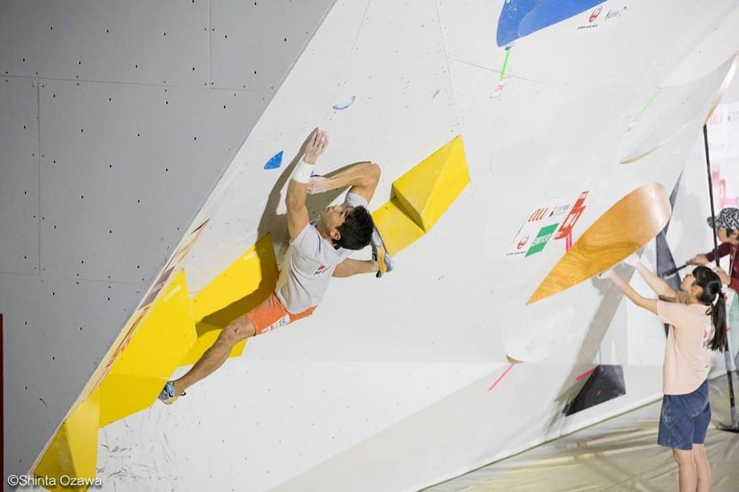 杉本怜のインスタグラム：「I was 8th place in Boudering Japan Cup semi final. I did my best, but I felt my own inadequacies. ﻿ I'll compete in world cup boulder series, so I work hard for training.﻿ ﻿ ﻿ ボルダリングジャパンカップは8位でフィニッシュ。いつしかの長崎以来2度目のジャパンカップ準決勝敗退でしたが、近年のハイレベルな選手層のなかで頑張れた方ですかね。でもまだ抗いたい。若い世代の勢いが凄まじいですが、来年も懲りずに食らいついていきたいと思います。﻿ ﻿ photo @shintaozawa﻿ Thank you!﻿ ﻿ #マイナビ  #オリエンタルバイオ #みらい住宅開発紀行 #raffine #mammut #lasportiva #rhinoandbird #東京粉末 ﻿ @orientalbio1991 @mammut_japan @lasportivajp @tokyopowder @rhinoandbird_nishinippori @kashi_koubou_sundial」