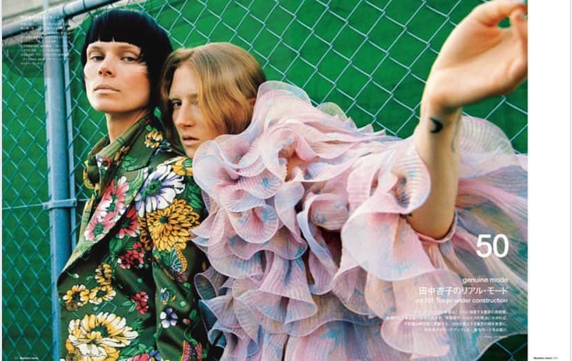 Yusuke Saekiのインスタグラム：「New work @numerotokyo 🌸」