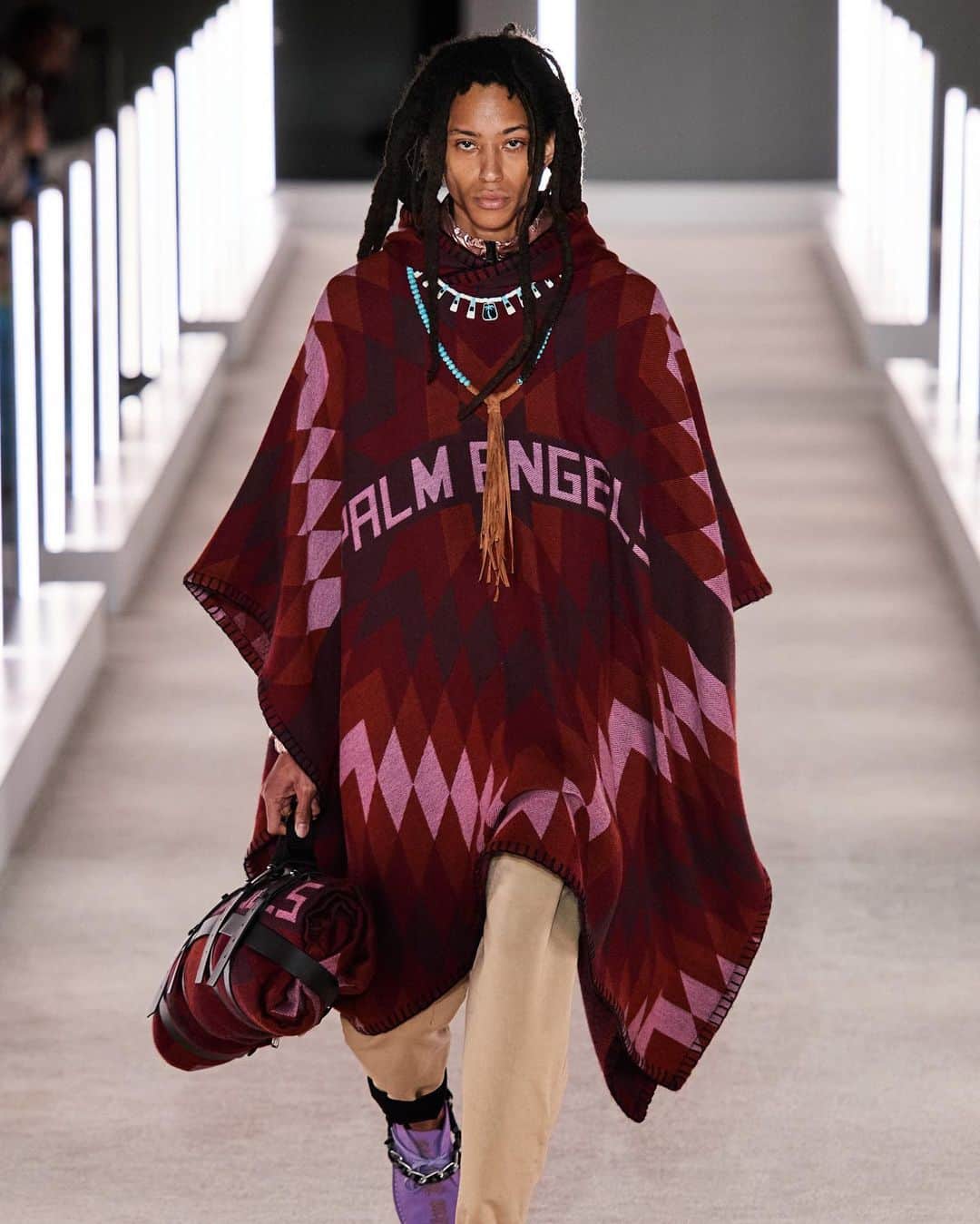 HYPEBEASTさんのインスタグラム写真 - (HYPEBEASTInstagram)「@hypebeaststyle: @palmangels took to #NYFW to unveil its Fall/Winter 2020 collection that's inspired by the Wild West. Swipe to check out some of the looks from the show.⁠⠀ Photo: Isidore Montag/Gorunway.com」2月10日 22時08分 - hypebeast