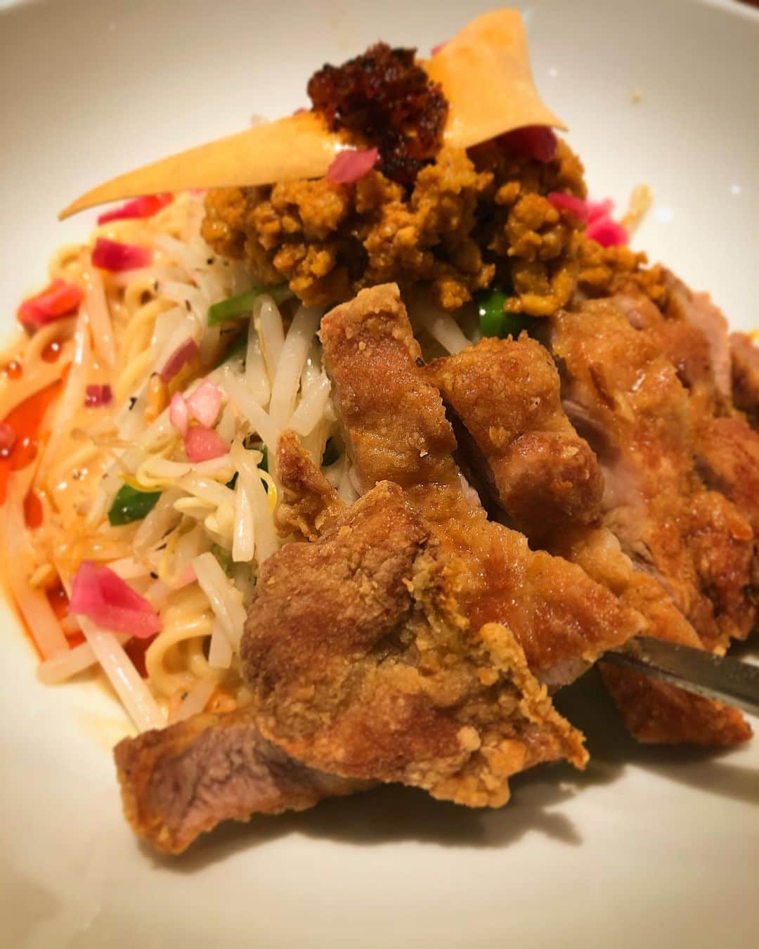 佐竹正史さんのインスタグラム写真 - (佐竹正史Instagram)「赤坂や青山で美味しい坦々麺屋の希須林(きすりん)直営店で こちらは汁なし坦々麺の専門店 まずめっちゃ美味しいし、絶対女性が好きな味と店の雰囲気、他のメニューで焼きそばも気になったから今度はそっちも食べてみます。 大変美味しゅうございました。 ご馳走様でした😌 . #渋谷 #幡ヶ谷 #揉合麺荘 #ロウフゥメンソウ #坦々麺 #汁なし担々麺 #希須林 #らーめん #ラーメン #拉麺 #麺スタグラム  #美味しい #美味い #旨い #美味 #yammy  #japan #japanese  #japaneseculture #japanesefood #japanesenoodle  #ラーメン好きな人と繋がりたい  #佐竹オスス飯 #佐竹オスス麺」2月11日 1時10分 - sataketty
