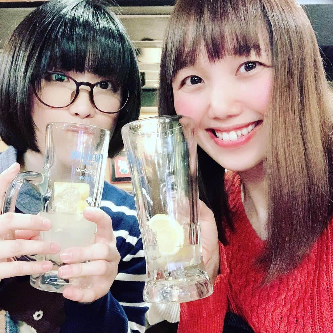 浜名ランチさんのインスタグラム写真 - (浜名ランチInstagram)「まいちゃんと飲み会デート💓 #根菜キャバレー #天野舞 #ハルカラ #浜名ランチ #酔っ払い」2月11日 1時51分 - hamanaranch