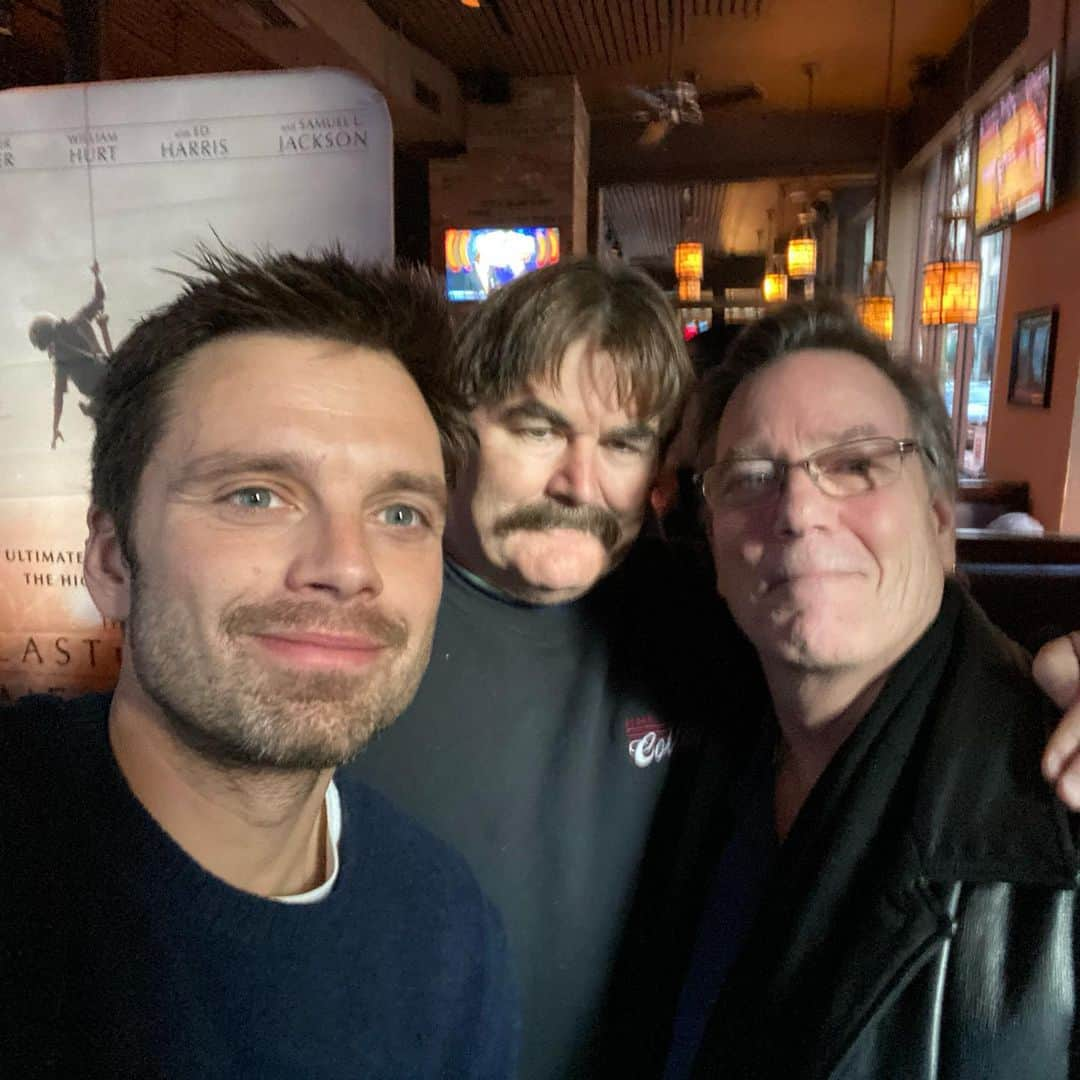 セバスチャン・スタンさんのインスタグラム写真 - (セバスチャン・スタンInstagram)「Just wanna take a moment to thank these heroes for coming to support our film @tlfmfilm Saturday. These men have seen more then I could ever imagine. Their stories shook and humbled me to the core. We are privileged and very lucky to have been blessed by such furiously courageous souls. It was an honor to stand next to them on Saturday and I have nothing but the utmost respect for their hard work and dedication.  In order of the photos... 1)York Kleinhandler, Chief Army National Guard Special Forces Warrant Officer and former US Marshal 2)Jack Eubanks, US Marine Corps 3)Everett Weston, US Army, President and founder of Operation Heal Our Heroes 4)Sal Taylor, NYPD, President of the NYPD Marine Corps Association 5)Mike Hyland, FDNY, Gary Sinise Foundation 6)Mike Brown, veteran and doctor, (brother was a Vietnam veteran and highly-decorated FDNY Captain Patrick Brown who perished on 9/11. Mike was also FDNY present at 9/11) and Paul Cotilo, Vietnam veteran. 7)Danny Prince, FDNY and US Navy veteran, Gary Sinise Foundation 8) Group photo (all Navy): Shane Crowell, Jeff Aldridge, Steve Keeler, Mark Dimayuga. 9) US Army Sergeant Brian Shaw and USAF Senior Airman Matt Burda. Brian did two tours in Iraq. Matt did one tour in Iraq and one in Afghanistan.  SPECIAL THANKS TO: Donna and Laura, Tenth and Pike Shop and Rob and Joe owners of #GreenwichTavern in TriBeCa for hosting us for the day.  AND LASTLY... My friend 10)  @mdceleste THANK YOU for everything that you do. None of this would have been possible without you. Your unwavering passion and 150% commitment to everything that you do, blows me away. I’m thankful we’ve met and for the great example that you are in my life. 🙏🏻🙏🏻🙏🏻」2月11日 4時05分 - imsebastianstan