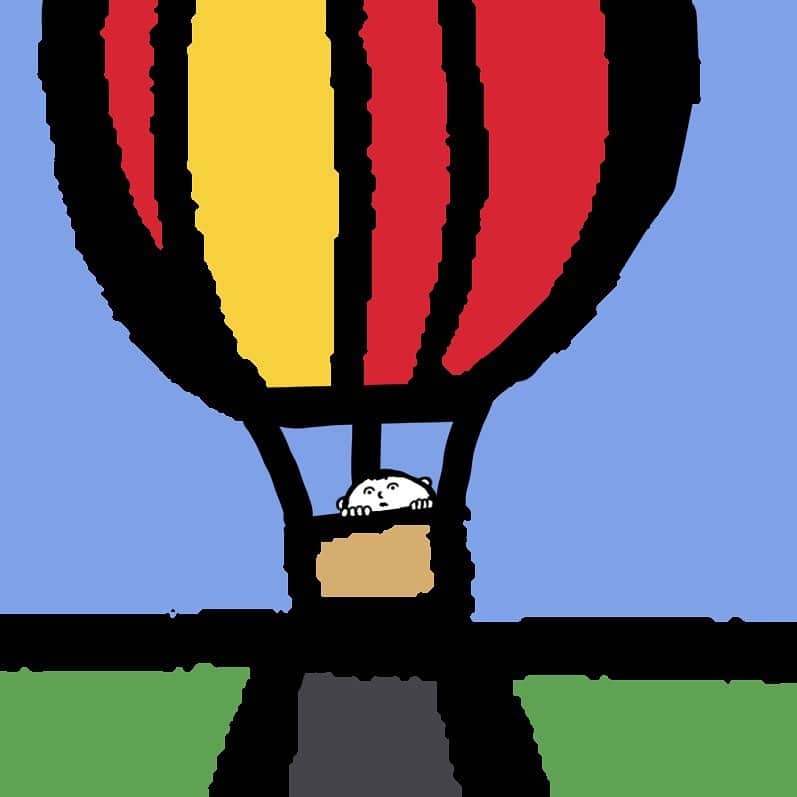 pantoviscoさんのインスタグラム写真 - (pantoviscoInstagram)「『この画像知ってる？』➡︎右へ➡︎ #いつからいた #LINEシリーズ #サイコパスオ  ちなみにこちらのイラスト作品は、株式会社ニデック様の著作物「気球チャート」にインスパイアされて描いたものです。」2月25日 18時22分 - pantovisco