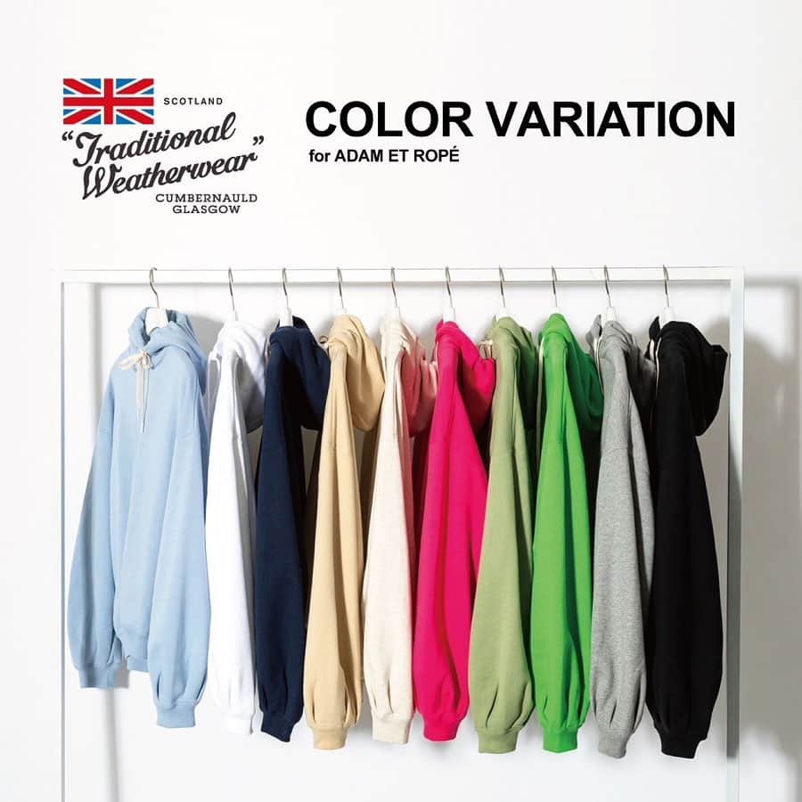 のインスタグラム：「SPECIAL EVENT at KITASENJU LUMINE﻿ ﻿ --topic1--﻿ Traditional Weatherwear COLOR VARIATION ﻿ 2.28 FRI. - 3.8 SUN. ﻿ ﻿ 1974年にスタートした、英国マッキントッシュ社のブランド﻿ 「Traditional Weatherwear (トラディショナルウェザーウェア)」。﻿ 伝統と今の気分を感じさせるコレクションを展開しており、今回は定番のビッグシャツに加え、1枚で可愛いパフスリーブパーカーを豊富なカラーバリエーションで展開します。﻿ ﻿ ・PUFF SLEEVE SWEAT PARKA﻿ ¥16,000+tax ﻿ ﻿ --topic2--﻿ YOUNG & OLSEN  INITIAL ORDER ﻿ 2.28 FRI. - 3.8 SUN. ﻿ ﻿ 人気のレザートートバッグ3モデルのカラーバリエーション展開に加え、﻿ お好きなイニシャルをお選びいただき、刻印できるイベントを開催します。﻿ この機会に自分だけのオリジナルバッグを作ってみてはいかがでしょうか？﻿ ※刻印は有料です。﻿ ﻿ 【カスタム可能商品】﻿ ・EMBOSS LEATHER TOTE M / ¥30,000+tax ﻿ ・EMBOSS LEATHER TOTE  L / ¥33,000+tax﻿ ・PETITE LEATHER TOTE / ¥34,000+tax﻿  @adametrope  @traditionalweatherwear  @youngandolsen  #adametrope#traditionalwetherwear #youngandolsen#sweat#bag」