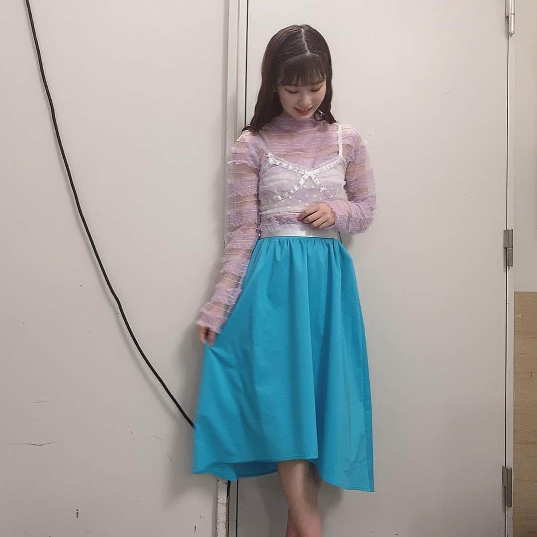 浅井七海さんのインスタグラム写真 - (浅井七海Instagram)「.﻿ Which oneの衣装です！﻿ チーム4のツアーでした時とは﻿ また違う衣装を着ることが出来ました🥺💜﻿ ﻿ It's the stage costume for the song Whichone!﻿ I wore a different stage costume from the one I wore during the Team4 tour.🥺💜﻿ ﻿ #AKB48 #TinTlip #衣装 #Whichone﻿」2月25日 19時09分 - naamin48_
