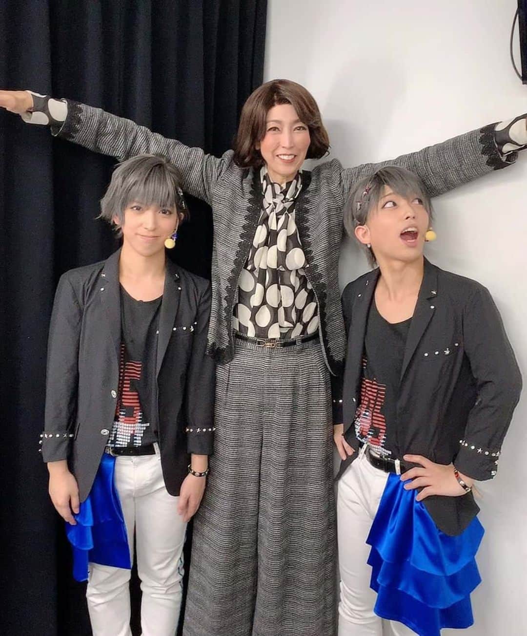 大林素子さんのインスタグラム写真 - (大林素子Instagram)「＃スケステ かの有名な(笑)双子サンド して頂きましたが はみでてます(笑) 大林サンドだぁ」2月25日 19時14分 - m.oobayashi
