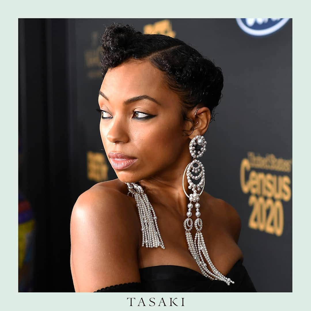 TASAKIさんのインスタグラム写真 - (TASAKIInstagram)「Logan Browning (@loganlaurice ) wore TASAKI Atelier Waterfall yellow gold and pearl ear cuffs while attending the 51st NAACP Image Awards.  Photo by Getty Images  #TASAKI #NAACPImageAwards #TASAKIAtelier #Waterfall #PrabalGurung #TASAKIpearl #pearl #earrings」2月25日 19時23分 - tasaki_intl