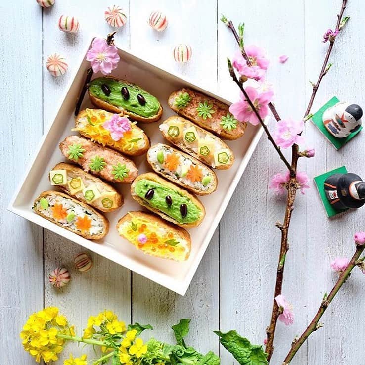 Locariのインスタグラム：「【ひな祭りパーティーにおすすめ♡見た目も可愛い「お寿司レシピ」１０選】 ぜひ記事をチェックしてみてください♡ Photo by @lilac.01 さん . . #レシピ#ひな祭りごはん #お寿司#🍣」