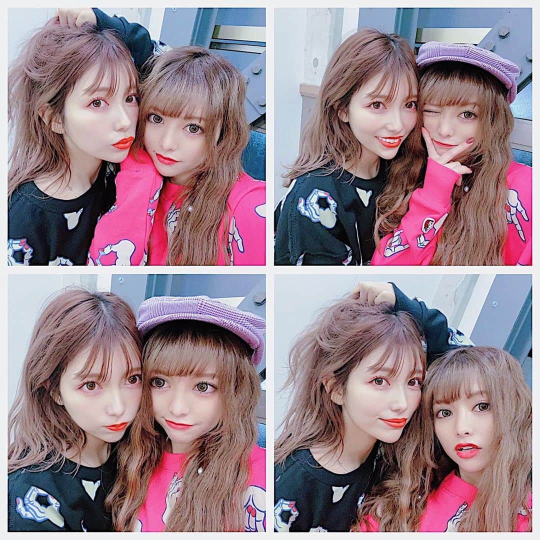 長谷川万射さんのインスタグラム写真 (長谷川万射Instagram)「ひさびさのコンビ🐇🐈 ️ . さやまやで撮影してきた！一個前の投稿に