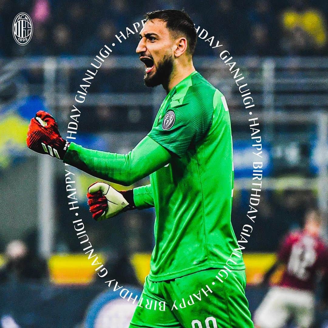 ACミランさんのインスタグラム写真 - (ACミランInstagram)「⭐ A special day for our special 9⃣9⃣ 🧤 Let's give a big shout-out to @gigiodonna99 as he turns 21 today 🎂 #HBD #SempreMilan」2月25日 20時45分 - acmilan