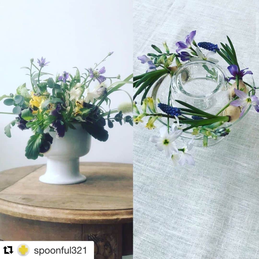 長田 佳子さんのインスタグラム写真 - (長田 佳子Instagram)「SPOONFUL @spoonful321  春のイベントのお知らせです。 ・ 平井かずみ + foodlemedies + SPOONFUL ・ 「春を愉しむ花しつらいとフィーカ」 ・ スウェーデンのヴィンテージの器 2種類に、春のお花をしつらえ、春の訪れを告げるスウェーデンの伝統菓子・セムラでフィーカをする、春のスペシャルイベント。 ▷春の花しつらい：平井かずみさん 色とりどりの春の花を愉しむしつらいをします。 ▷フィーカのお菓子：foodlemedies 長田佳子さん スウェーデンで春の訪れを告げる伝統菓子・セムラと 焼き菓子で、、フィーカのをおたのしみいただきます。  日時：3/11(水) ①11:00-13:00  ②14:30-16:30 価格：①白い陶器のマルチポット　¥12,000 ②グラススタンド ¥14,000  価格にはスウェーデンのヴィンテージの器、花材、お菓子とお茶代 が含まれます。 (代金は事前振込とさせて頂きます) 場所：世田谷区用賀 (田園都市線用賀駅)  お申込：2/26(水)12:00〜 メールにて受付開始 お名前、ご住所、携帯電話番号をお書き添えの上、 info@spoon-ful.jp  までメールにてお願いします。 ・ どうぞよろしくお願いいたします🇸🇪」2月25日 21時04分 - foodremedies.caco