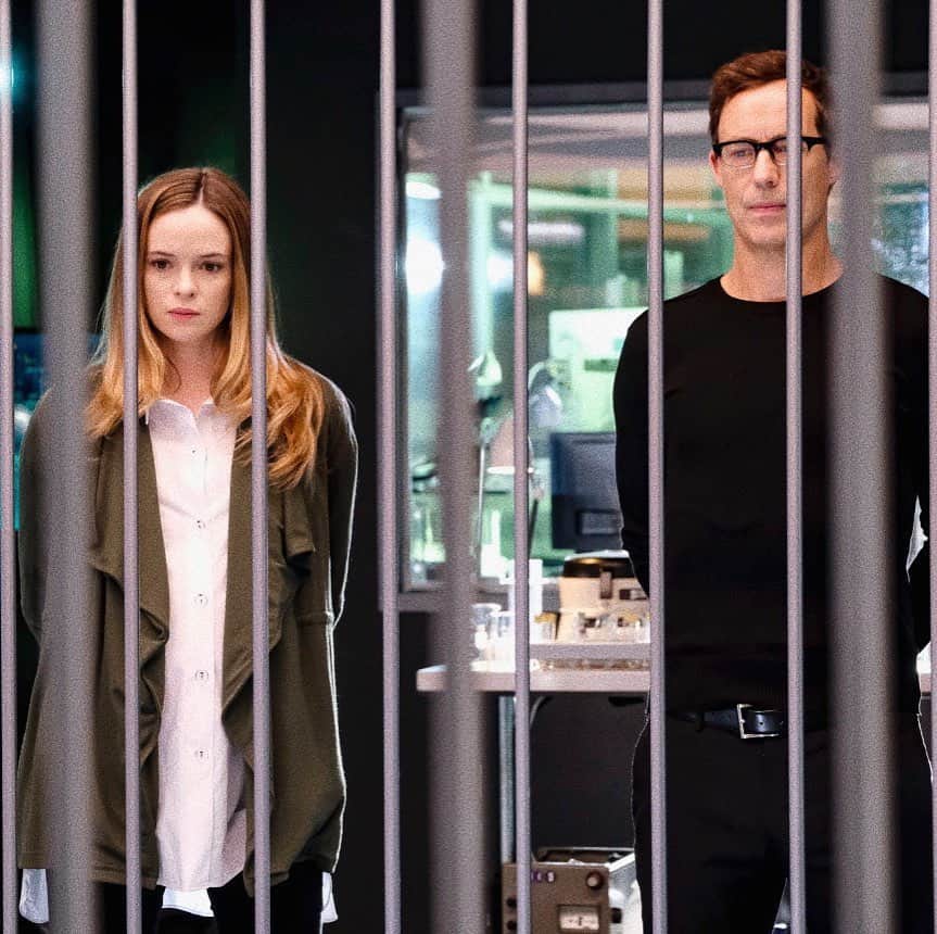 ダニエル・パナベイカーのインスタグラム：「All new @cwtheflash tonight! What do you think is happening in this scene?! #TheFlash」