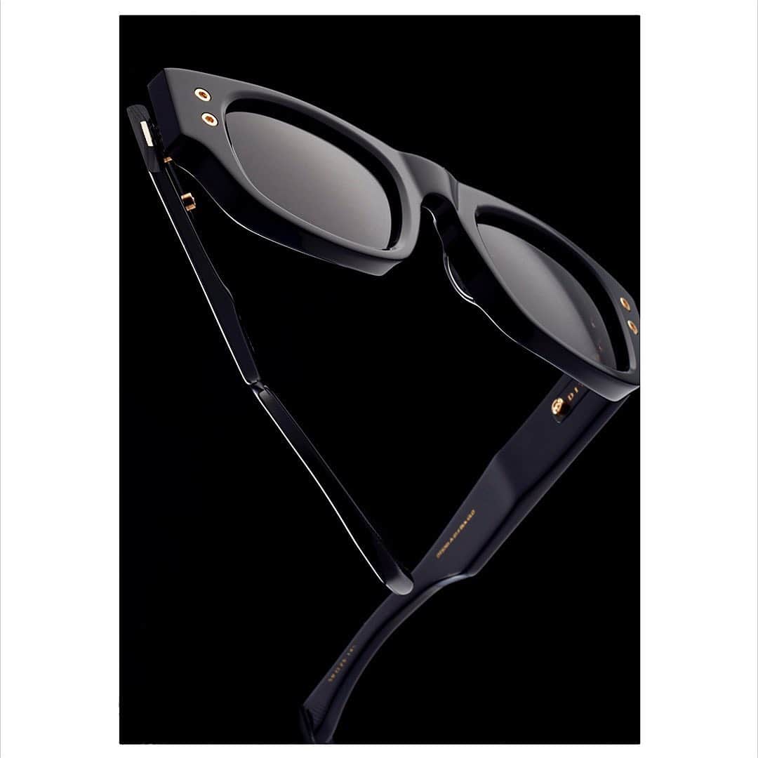 ディタのインスタグラム：「Coming soon. Cut from one of the industry’s heaviest acetate and adorned with sophisticated finishes, #DITA Muskel is a future classic that’s built to last for generations. #DITAeyewear #DITAsunglasses」