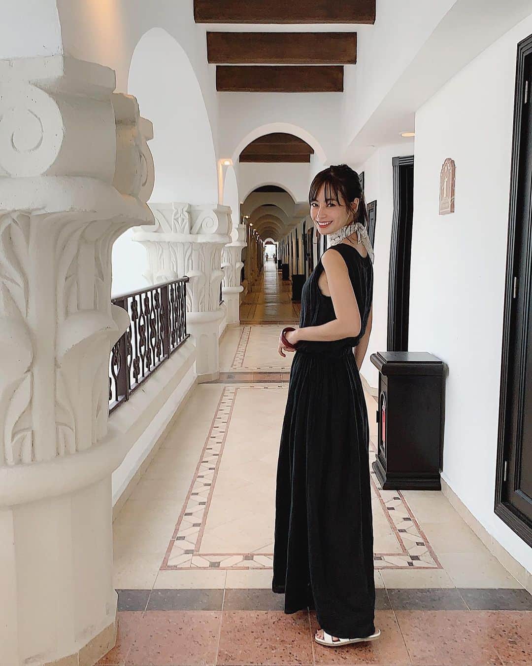 伊藤沙織のインスタグラム：「オールインクルーシブの　@hyattzilaracanc は大人な空間でとっても贅沢できました🥂 . #hyattzilaracancun」