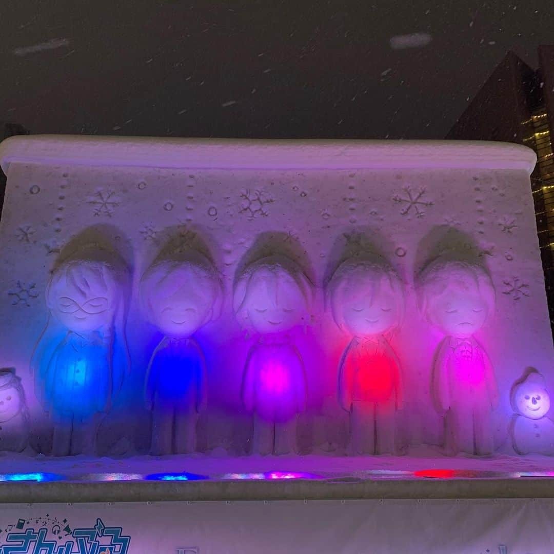 クリストフ・ルメールさんのインスタグラム写真 - (クリストフ・ルメールInstagram)「Snow Festival in Sapporo . Amazing sculpture made in ice blocks #sapporo #artistsoninstagram #snowfestival #ルメール #jra」2月11日 11時46分 - christophelemaire_officiel