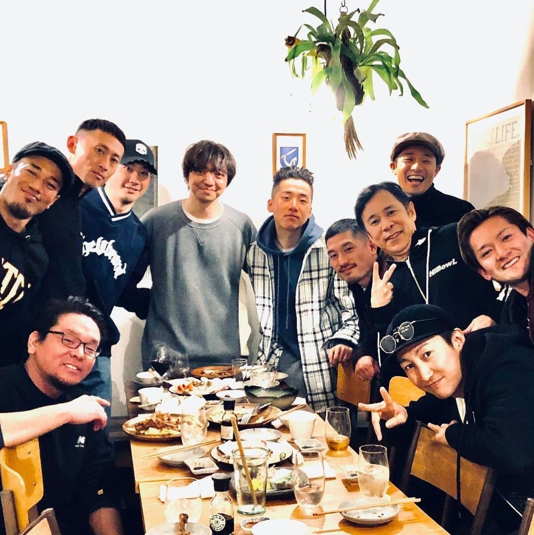 岡村隆史のインスタグラム：「おひさ ダンシングヒーローズの会 久々の集合！楽しかった〜」