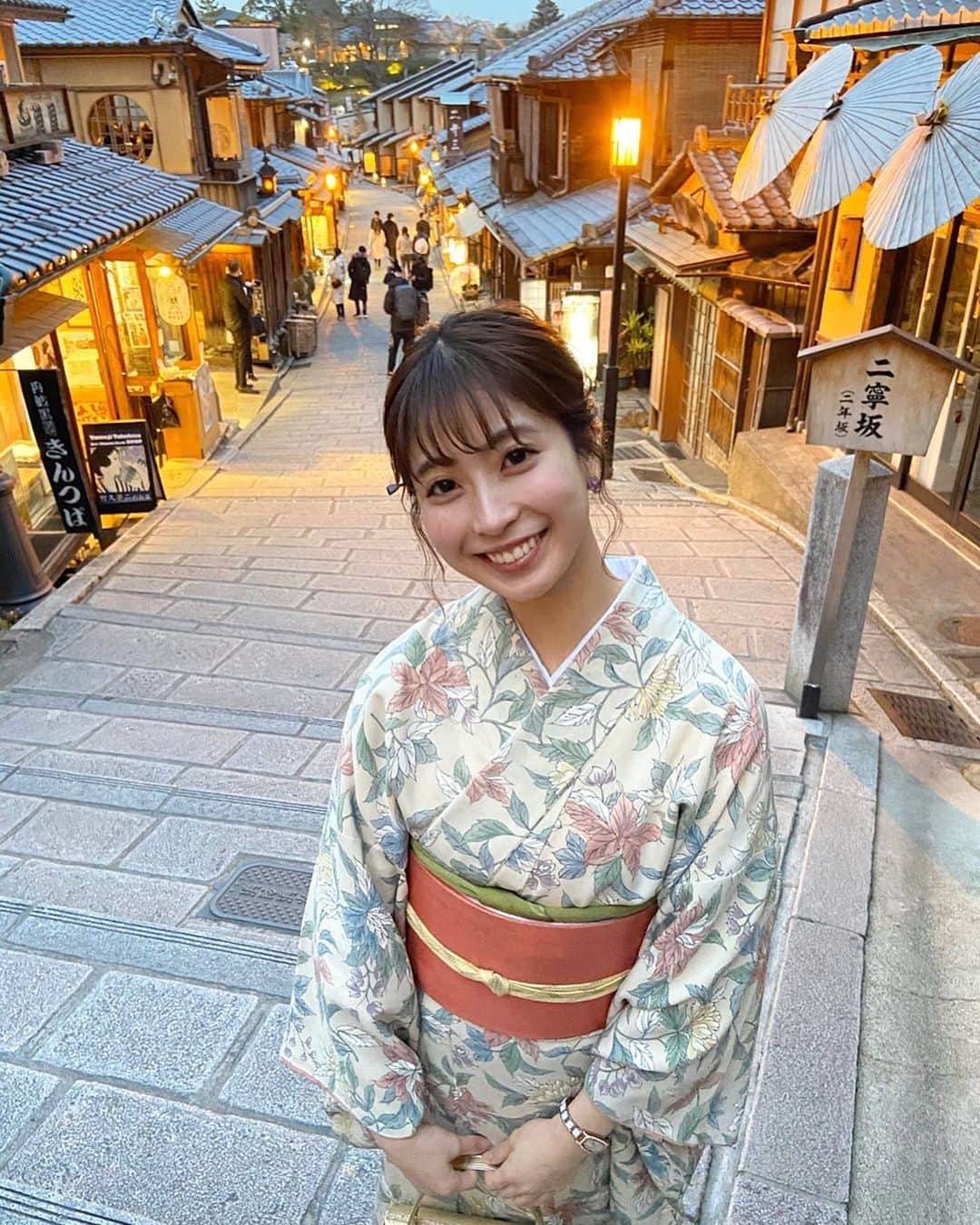 高嶋望和子のインスタグラム：「. 大好きな京都を着物でぶらり❣️ . #京都」