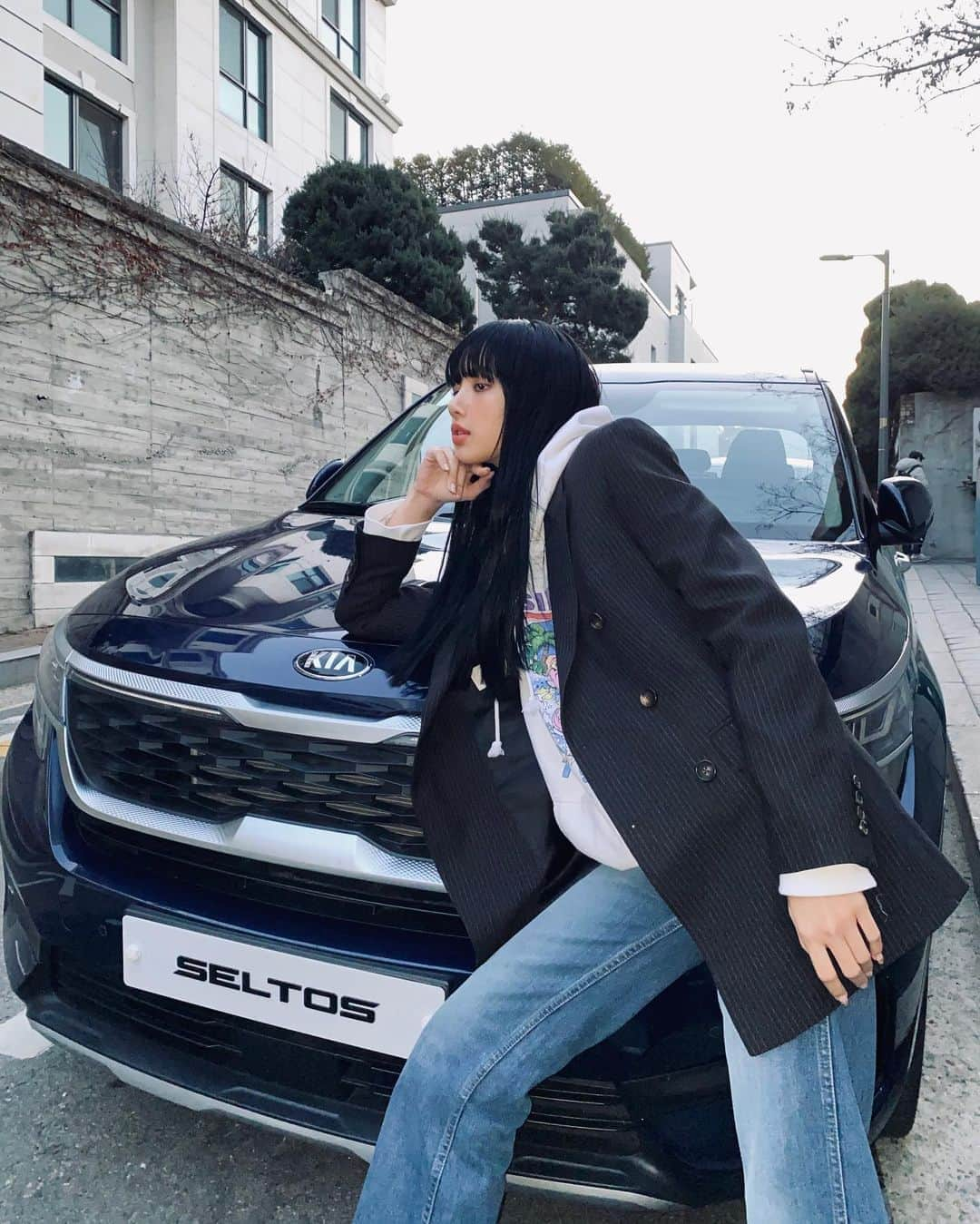 リサさんのインスタグラム写真 - (リサInstagram)「@Kiamotorsworldwide #Kia #Seltos #ad」2月11日 19時46分 - lalalalisa_m