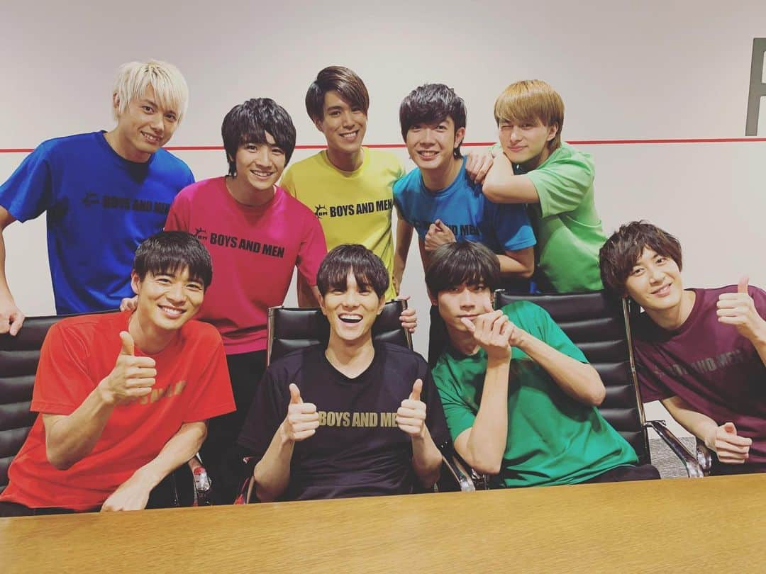 BOYS AND MENさんのインスタグラム写真 - (BOYS AND MENInstagram)「1️⃣今日は久しぶりに9人全員での撮影でした☺️🖖 2️⃣誠はアスナル金山にて東海ラジオ「山浦！深谷！イチヂカラ！inアスナル金山」に出演させていただきました😊🎉 #ボイメン」2月11日 20時01分 - boysandmen_official