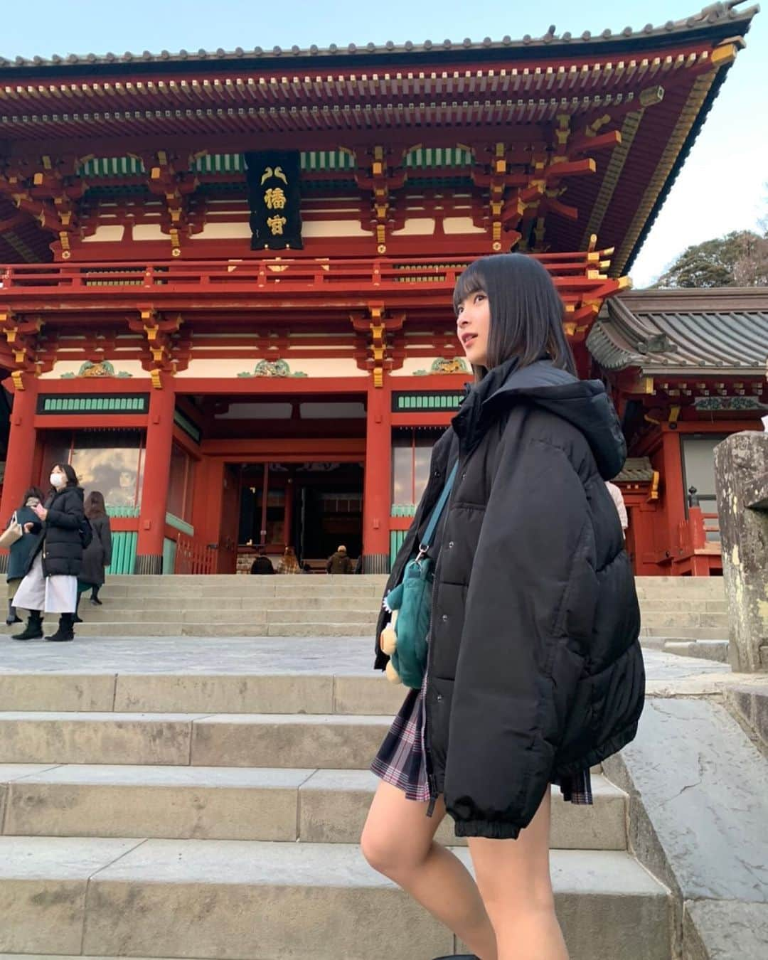 藤井優衣さんのインスタグラム写真 - (藤井優衣Instagram)「実は神社巡りとか好きです、カメラ欲しい -  #鶴岡八幡宮 #鎌倉 #鎌倉デート #日本的 #japan #japaneseculture #japanesegirl #japaneseidol #kissbee #youtuber #youtube #urakiss #followme #l4l」2月11日 21時05分 - fu_0o0