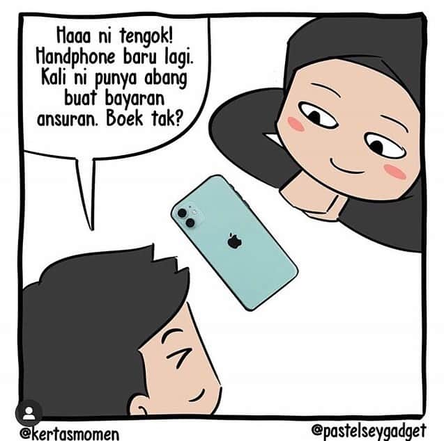 Koleksi Komik Malaysiaさんのインスタグラム写真 - (Koleksi Komik MalaysiaInstagram)「@pastelseygadget menyediakan pakej ansuran phone utk iphone dan android😱. Bayar sikit2 then terus boleh pakai phone idaman😍😍. Cepat follow ig @pastelseygadget utk mendapatkan harga gudang 🤩🤩.」2月11日 21時24分 - tokkmungg_exclusive