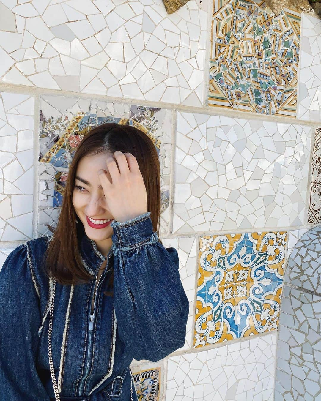 谷まりあさんのインスタグラム写真 - (谷まりあInstagram)「Park Guell🤤❤️」2月11日 22時08分 - mariaaaa728