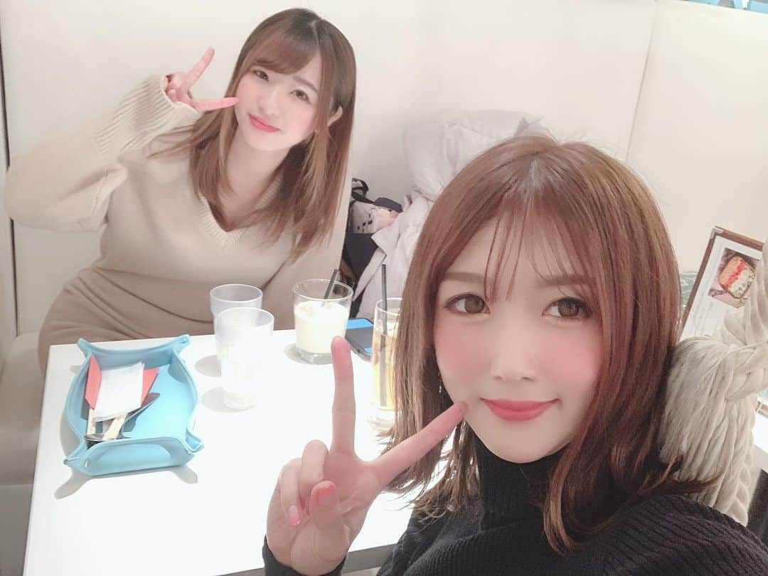 大槻ひびきさんのインスタグラム写真 - (大槻ひびきInstagram)「さきっぽちゃんとデート🥰 お買い物したり ランチしたり⭐️ #japan #friend #girlstalk  #cafe  #lunch  #shopping  #渋谷 #ランチ」2月12日 1時23分 - yanhibi0221