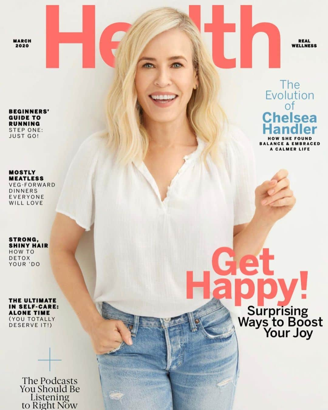 チェルシー・ハンドラーさんのインスタグラム写真 - (チェルシー・ハンドラーInstagram)「I sat down with @healthmagazine to talk about getting serious about my health and that happiness is the only thing you get to take with you when you die. Link in bio to read more.」2月12日 1時32分 - chelseahandler