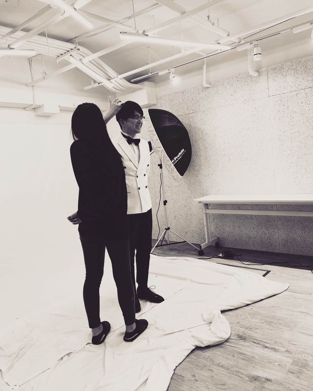 パーティ内山のインスタグラム：「#パーティ内山 #宣材写真 #グレープカンパニー」