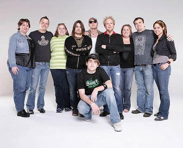 3 Doors Downのインスタグラム：「“Found this on a hard drive today of some OG 3DD Family” - @brad3doorsdown #repost」