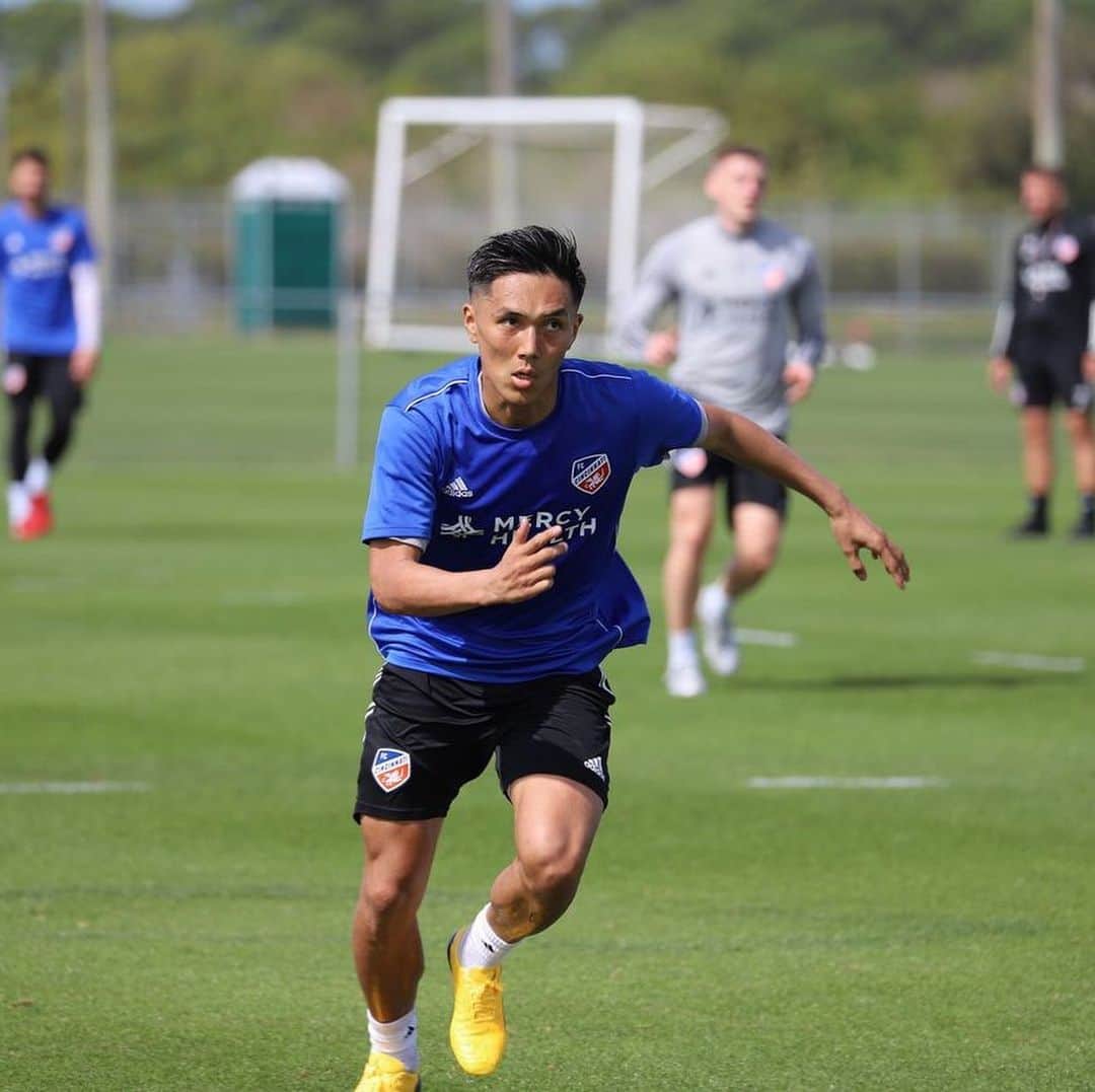 久保裕也のインスタグラム：「Second training camp in Tampa🏃‍♂️⚽️」