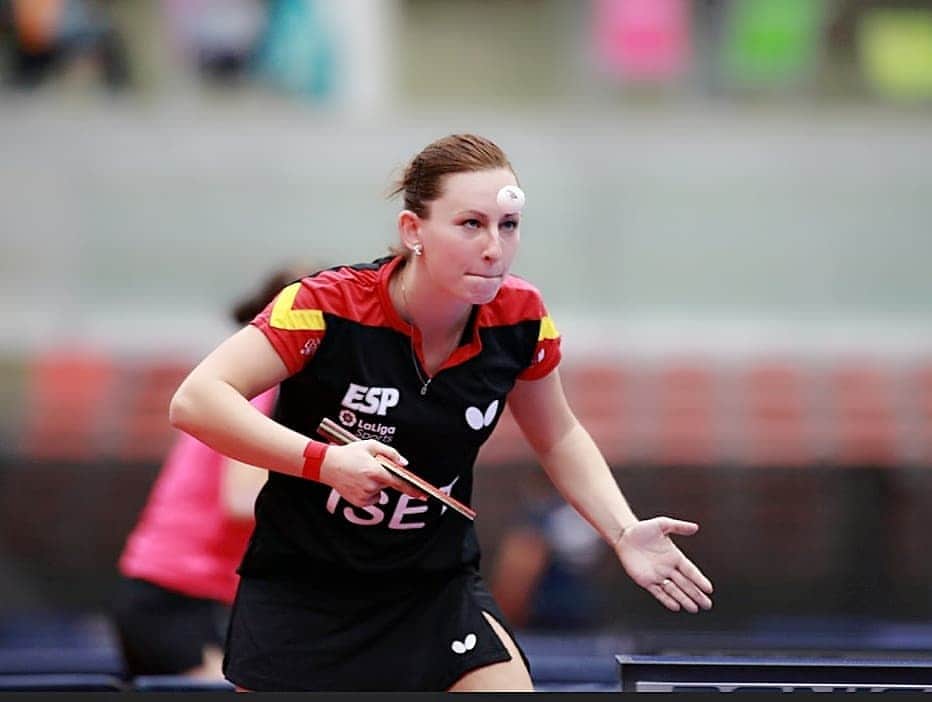 ガリア・ドボラクのインスタグラム：「Tomorrow ➡ #2020PortugalOpen 🏓」