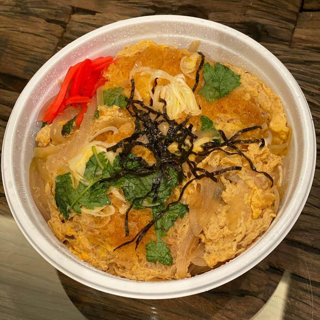 のインスタグラム：「カツ丼😍 #小平家 #おかん」